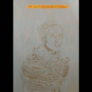 Arrondissement / 2018 / Acryl and oil on canvas / 100 x 140 cm