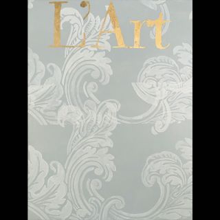 L'Art / 2023 / Acryl and imitation gold leaf on canvas / 120 x 160 cm
